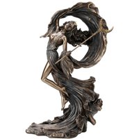 Signes Grimalt - Bronze -Figur Figuren Griechische Göttin Nyx Bronze Grau 11x16x27cm 25242 - Gris von SIGNES GRIMALT