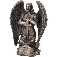 Signes Grimalt - Bronze -Figur Figuren San Miguel Beten Bronze Silber Bronze 7x16x22cm 22279 - Plateado von SIGNES GRIMALT