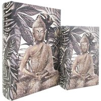 Buchkästen Dekoration Buddha Buch 2 Einheiten Boxen Grau Buch 7x18x27cm 29549 - Signes Grimalt Buchkästen Dekoration Buddha Buch 2 Einheiten Boxen Grau Buch 7x18x27cm 29549 - Signes Grimalt von SIGNES GRIMALT