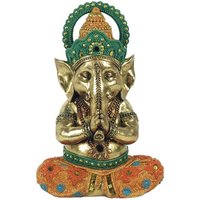 Signes Grimalt - Buddha -Figurenfiguren Abbildung Ganesha Yoga Buddha Buddas 10x15x22cm 20259 - Dorado von SIGNES GRIMALT