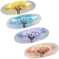 Signes Grimalt - Dekoration Dekoration Tablett Abstrakter Baum bis 4U Multicolor -Tabletts 19x44x3cm 29720 - Multicolor von SIGNES GRIMALT