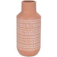 Signes Grimalt - Dekorationsvase Dekorative Vase -Vasen und braune Halter 11x11x27cm 28819 - Marrón von SIGNES GRIMALT