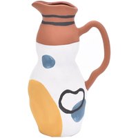 Dekorationsvase Dekorative Vase -Vasen und braune Halter 9x14x23cm 29953 - Marrón - Signes Grimalt von SIGNES GRIMALT