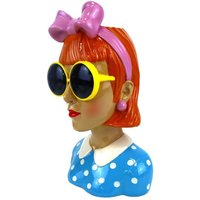 Dekorativer Blumentopf mit weiblicher Büste für drinnen und draußen, Kunstharzvase, künstlerisches Design, ideal für Pflanzen und Blumen Dekorativer Blumentopf mit weiblicher Büste für drinnen und draußen, Kunstharzvase, künstlerisches Design, ideal für Pflanzen und Blumen von SIGNES GRIMALT