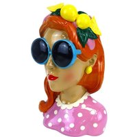 Dekorativer Blumentopf mit weiblicher Büste für drinnen und draußen – Original modernes Kunstdesign für Pflanzen und Blumen Dekorativer Blumentopf mit weiblicher Büste für drinnen und draußen – Original modernes Kunstdesign für Pflanzen und Blumen von SIGNES GRIMALT