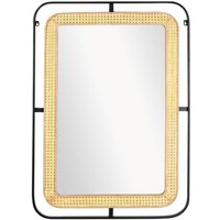 Dekorativer Wandspiegel im Vintage-Bohemien-Stil aus Metall und Glas Dekorativer Wandspiegel im Vintage-Bohemien-Stil aus Metall und Glas von SIGNES GRIMALT