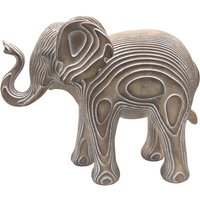 Signes Grimalt - Elefantenfigur Figuren Brown Animal Elephant 9x21x17cm 29580 - Marrón von SIGNES GRIMALT