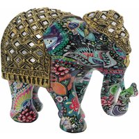 Elefantenfigur Figuren Goldtier -Elefant Abbildung 10x21x14cm 28709 - Dorado - Signes Grimalt von SIGNES GRIMALT