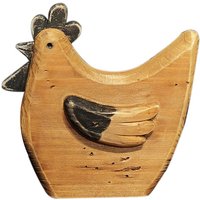 Signes Grimalt - Gallina -Figurenzahlen Figur Hühnerbraune Tiere 6x18x19cm 30135 - Marrón von SIGNES GRIMALT