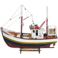 Hölzernes Fischerboot zum Modellieren und Dekorieren Hölzernes Fischerboot zum Modellieren und Dekorieren von SIGNES GRIMALT
