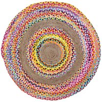 Signes Grimalt - Home Textil Input Teppich Teppich mehrfarbiger Teppich 120x120x1cm 19965 - Multicolor von SIGNES GRIMALT