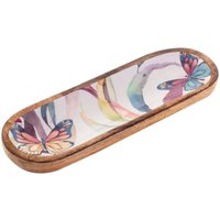 Kleines Schmetterlingstablett aus Holz für die Küche – Romantisches und elegantes Design Kleines Schmetterlingstablett aus Holz für die Küche – Romantisches und elegantes Design von SIGNES GRIMALT