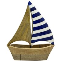 Kleines Segelboot aus Holz – nautische Dekoration für Sammler und Meeresliebhaber Kleines Segelboot aus Holz – nautische Dekoration für Sammler und Meeresliebhaber von SIGNES GRIMALT