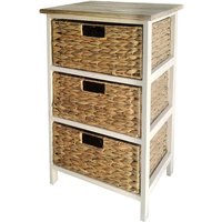 Kommode mit 3 Holzschubladen – Hilfsorganisator für Zuhause oder Büro Kommode mit 3 Holzschubladen – Hilfsorganisator für Zuhause oder Büro von SIGNES GRIMALT