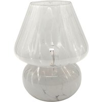 Kristalllampen Lampen Weiße Schreibtischlampe - 19x14x14cm - Blanco - Signes Grimalt von SIGNES GRIMALT