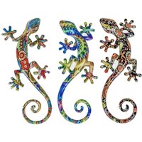 Lagarto -Figuren Eidechse Abbildung 3 Einheiten Multicolor -Tiere 3x10x22Cm 27283 - Signes Grimalt Lagarto -Figuren Eidechse Abbildung 3 Einheiten Multicolor -Tiere 3x10x22Cm 27283 - Signes Grimalt von SIGNES GRIMALT