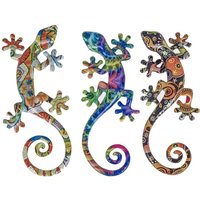 Lagarto -Figuren Eidechse Abbildung 3 Multicolor -Tiereinheiten 2x8x17cm 27282 - Signes Grimalt Lagarto -Figuren Eidechse Abbildung 3 Multicolor -Tiereinheiten 2x8x17cm 27282 - Signes Grimalt von SIGNES GRIMALT