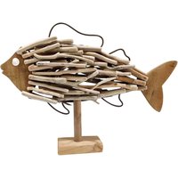 Signes Grimalt - Marinefigur Figuren Figur Fisch Brown Seemann 6x37x28cm 30219 - Marrón von SIGNES GRIMALT