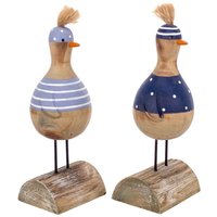 Signes Grimalt - Marinefigur Figuren Pato 2 Einheiten Blue Sailor 6x7x17cm 25498 - Azul von SIGNES GRIMALT