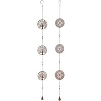 Signes Grimalt - Metallanhängerdekoration Schnitt Metall Metall Hanging Tree Collapants 3x10x120cm 16653 von SIGNES GRIMALT