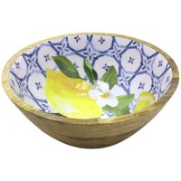 Mittelgroße Zitronenschale aus Holz, natürliche Küchendekoration, elegantes und funktionales Design, ideal für Obst Mittelgroße Zitronenschale aus Holz, natürliche Küchendekoration, elegantes und funktionales Design, ideal für Obst von SIGNES GRIMALT