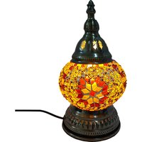 Mosaic Lamps Orange Schreibtischlampe - 22x12x12cm - Naranja - Signes Grimalt von SIGNES GRIMALT