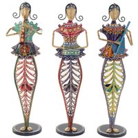 Musikfiguren-Kerzenhalter, 3 verschiedene Farben von SIGNES GRIMALT