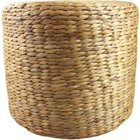 Natürlicher Wasserhyazinthen-Puff für die Heimdekoration Natürlicher Wasserhyazinthen-Puff für die Heimdekoration von SIGNES GRIMALT