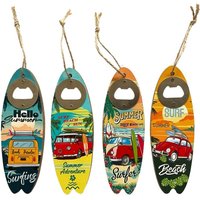 Signes Grimalt - Origineller Flaschenöffner in Surfbrettform mit 4 einzigartigen Designs für Partys und lustige Geschenke von SIGNES GRIMALT