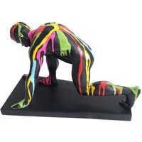 Signes Grimalt - Person -Abbildungen Figure Männer nackt mehrere schwarze 17x37x21cm 27442 - Negro von SIGNES GRIMALT