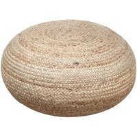 Puff Textile Home Puffpuffs Beige 66x66x33cm 22059 - Beige - Signes Grimalt von SIGNES GRIMALT