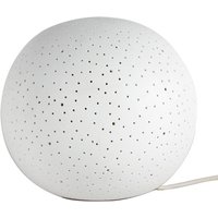 Runde Lampen Weiße Tischlampe - 18x20x20 cm - Blanco - Signes Grimalt von SIGNES GRIMALT