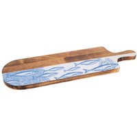 Schneidebrett-Fischkästen und -tabletts Ovales blaues Brett – 2 x 49 x 15 cm - Signes Grimalt von SIGNES GRIMALT