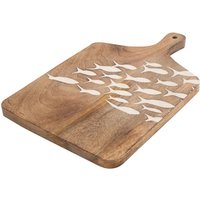Signes Grimalt - Schneidebrett-Fischkästen und -tabletts Rechteckiges braunes Brett – 2 x 33 x 20 cm von SIGNES GRIMALT