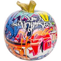 Signes Grimalt - Apfelfigur Figuren Apple Abbildung mehrere mehrfarbige 14x14x16cm 27145 - Multicolor von SIGNES GRIMALT