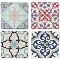 Signes Grimalt - Bauherren Küche Hydraulik Salvamantel 4U Multicolor -Untersetzer 11x11x1cm 10634 Signes Grimalt - Bauherren Küche Hydraulik Salvamantel 4U Multicolor -Untersetzer 11x11x1cm 10634 von SIGNES GRIMALT