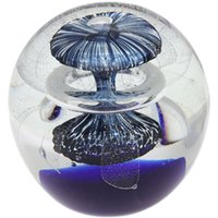 Signes Grimalt - Blauer Kristall-Briefbeschwerer für Büro- und Schreibtischdekoration von SIGNES GRIMALT