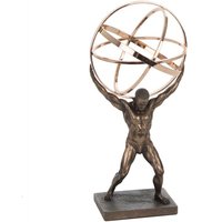 Zen Et Ethnique - Signes Grimalt Bronze -Figur Figuren Silberbronze Atlas Bronze 10x10x22Cm 10073 von ZEN ET ETHNIQUE