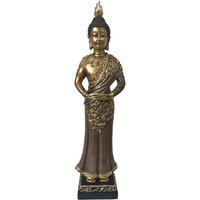 Signes Grimalt - Buddha Buddhas goldene Buddha-Figur, 36 x 10 x 7 cm, hochwertiges Kunstharz - Dorado von SIGNES GRIMALT