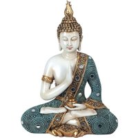 Signes Grimalt - Buddha -Figurenfiguren Sitzen Buddha Blau 9x22x24cm 22400 - Azul von SIGNES GRIMALT