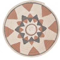 Signes Grimalt - Dekoration Dekoration Bilder Runde braune Box - 20x20x1cm Signes Grimalt - Dekoration Dekoration Bilder Runde braune Box - 20x20x1cm von SIGNES GRIMALT