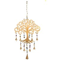 Signes Grimalt Dekorationsanhänger Gold Metall Metall Tree of Life Tree 3x32x72cm 25154 Signes Grimalt Dekorationsanhänger Gold Metall Metall Tree of Life Tree 3x32x72cm 25154 von SIGNES GRIMALT
