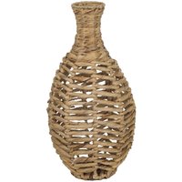 Signes Grimalt - Dekorationsvase Dekorative Vase braune Körbe 22x22x44cm 27160 - Marrón von SIGNES GRIMALT