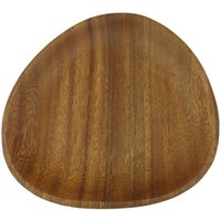 Dreieckiges Utensilientablett Ovales braunes Tablett – 3 x 27 x 26 cm - Signes Grimalt Dreieckiges Utensilientablett Ovales braunes Tablett – 3 x 27 x 26 cm - Signes Grimalt von SIGNES GRIMALT