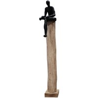 Figur Mann sitzt mehrere Brown Desktop -Abbildung - 76x18x13cm - Signes Grimalt Figur Mann sitzt mehrere Brown Desktop -Abbildung - 76x18x13cm - Signes Grimalt von SIGNES GRIMALT