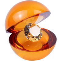 Signes Grimalt - Figure Crystal Miniatures Orange Schreibtisch Abbildung - 12x11x10 cm - Naranja von SIGNES GRIMALT