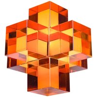 Signes Grimalt - Figure Crystal Miniatures Orange Schreibtisch Abbildung - 9x9x9cm Signes Grimalt - Figure Crystal Miniatures Orange Schreibtisch Abbildung - 9x9x9cm von SIGNES GRIMALT