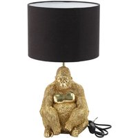 Zen Et Ethnique - Signes Grimalt Fußlampenmöbel Lampe in Orang -Utan -Goldlampen 24x24x45cm 27421 von ZEN ET ETHNIQUE