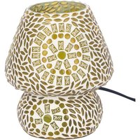 Gelbe Mosaik-Tischlampe – 18 x 14 x 14 cm - Amarillo - Signes Grimalt von SIGNES GRIMALT