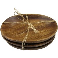 Geschirr 3U Utensilien Brauner Akazienholzteller – 5 x 14 x 11 cm - Signes Grimalt von SIGNES GRIMALT